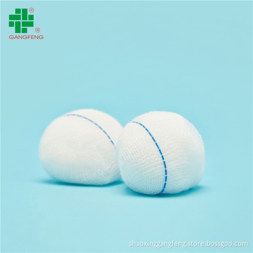 Gaze Tampons Erdnussform